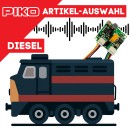 Diesellok mit einem 16 Bit DS6-Sound für Piko