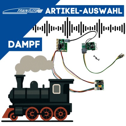 Train Line Dampfloks - Analoge Sound-Sets