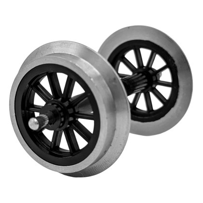 Speichen Radsatz aus Edelstahl 31 mm Spur-G