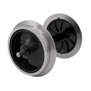 Vollradsatz aus Edelstahl 35 mm für Piko Spur-G