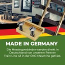 10 Stück Schienenverbinder Messing 19 mm mit Edelstahlschrauben ML-Train 8188110_auswahl1