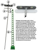 Gittermastleuchte DB, zweiflammig für Spur-G Modellbahnanlage ML-Train 83802050_auswahl10
