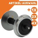 Radsatz kugelgelagert stromführend aus Edelstahl Spur-G ML-Train