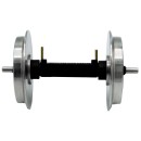 4x Radsatz für Piko 35 mm kugelgelagert stromführend Edelstahl ML-Train 88361654_auswahl5