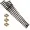 2x Weiche R5 links und rechts Radius 210 cm mit 2 x DIGITAL-Antriebe_auswahl2