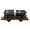 Träger-Flachwagen mit Doppel-Kipplore grau als Bausatz Spur G ML-Train 88919383_auswahl4
