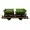 Träger-Flachwagen mit Doppel-Kipplore grün als Bausatz Spur G ML-Train 88919385_auswahl4