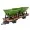 Träger-Flachwagen mit Doppel-Kipplore grün als Bausatz Spur G ML-Train 88919385_auswahl5