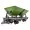 Träger-Flachwagen mit Doppel-Kipplore grün als Bausatz Spur G ML-Train 88919385_auswahl6