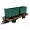 Träger-Flachwagen mit Doppel-Kastenlore grün als Bausatz Spur G ML-Train 88919387 _auswahl5
