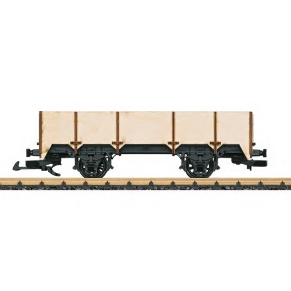 Offener Hochbordwagen mit Holzaufbau