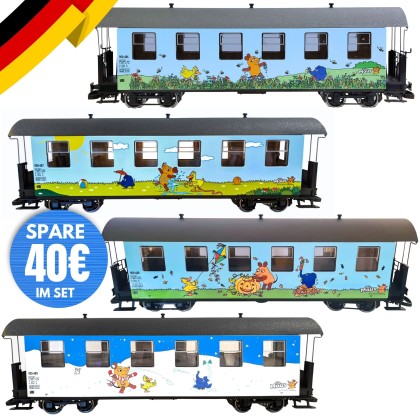 Die Maus Sonderwagen Frühling Sommer Herbst Winter 4er Set