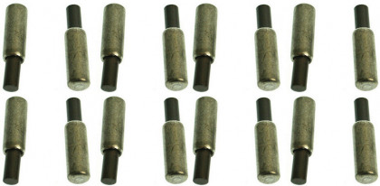 16 Stück Schleiferkohle 14 mm für LGB B-Getriebe ML-Train 82101166