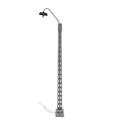 Gittermast Bogenlampe 1 armig grau für LGB-Anlagen Spur-G ML-Train 83800143