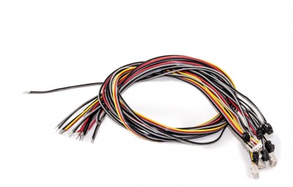 13 Sütck Mini CT Kabel im Set farbig 40 cm ML-Train 85101043