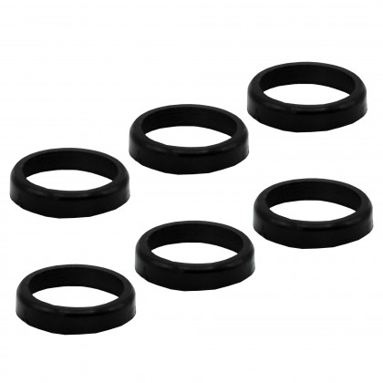 6x Lampenring schwarz neue Ausführung schmal 14 mm ML-Train 88205088