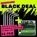BLACK DEAL 6x Bahnhofslampe Leipziger Tropfen + GRATIS 6-Kanal Lichtschaltdecoder