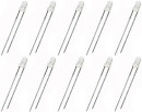 10x LED 3 mm diffus kaltweiß mit integriertem Widerstand für 5-24 V ML-Train 83801240