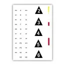 Lichtsignal Aufkleberbogen für Typ KS, HV und HL ML-Train 83814657