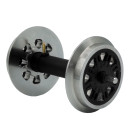 V-Speichen Radsatz kugelgelagert stromführend aus Edelstahl Spur-G ML-Train 88679031