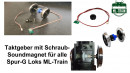 Taktgeber mit Schraub-Soundmagnet für alle Spur-G Loks ML-Train
