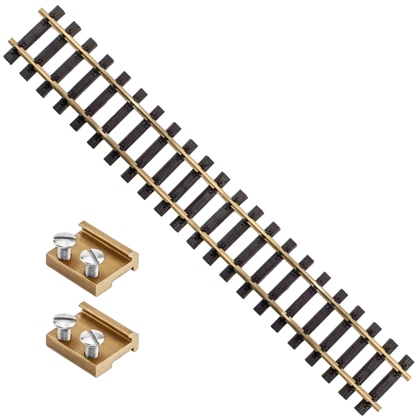 Gleis gerade 60 cm mit Schraub-Verbinder ML-Train 8910602
