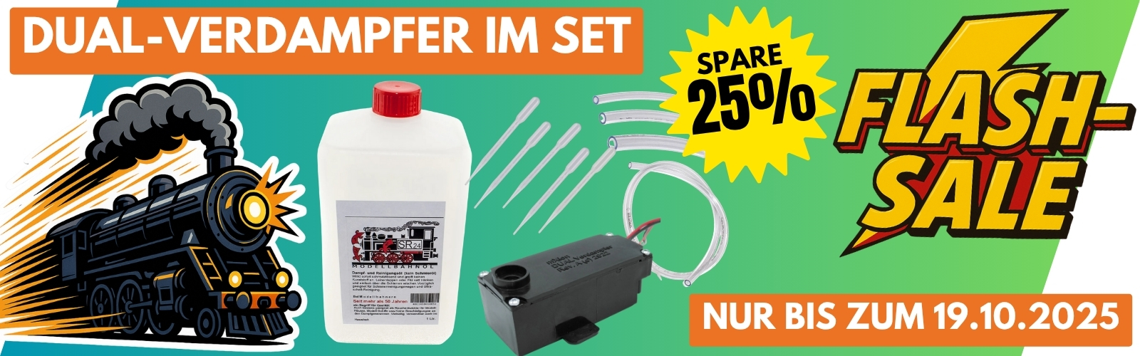 DUAL-Verdampfer im Komplettset