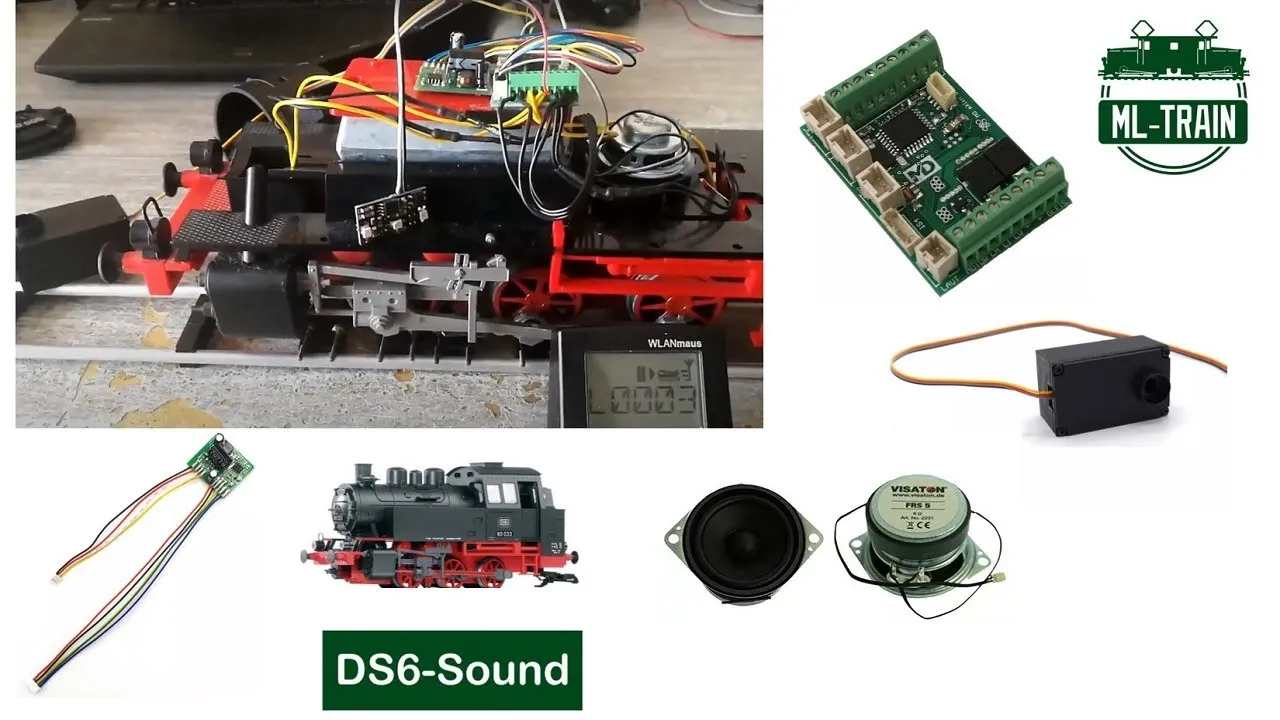 Digitalisierung einer BR 80 von Piko mit Sound, Verdampfer, Feuermodul und DRIVE-M (Produktvideo)