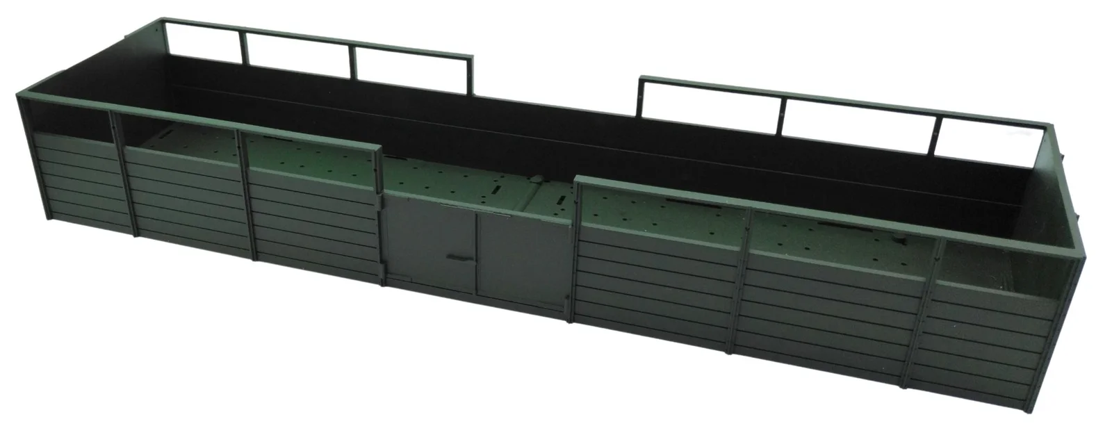 Wagenkasten grün 41,5 cm Schienencabrio HSB Spur-G ML-Train 8890900