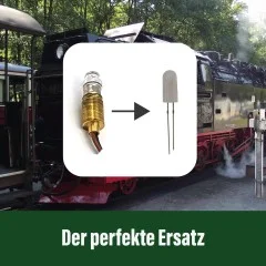 5x Spezial-LED 6,5 mm warmweiß 7-24 V ML-Train 83802008 - 