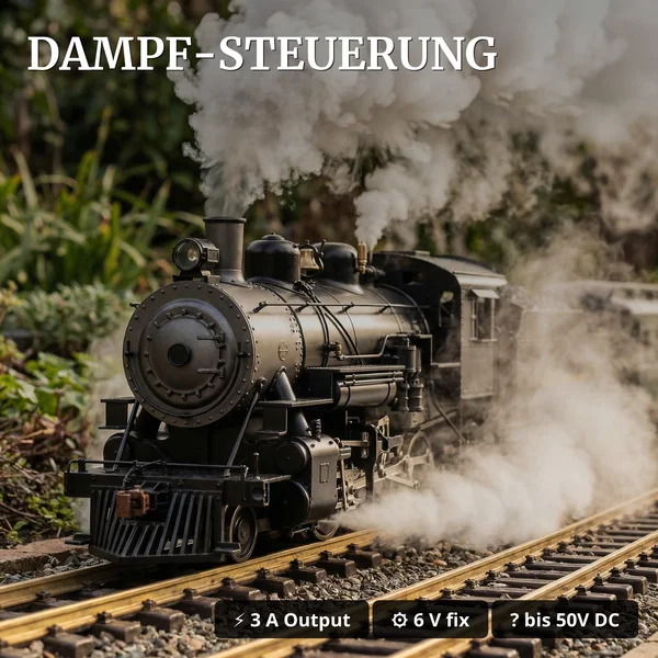 Festspannungsregler 6 V ML-Train 86001005 - Dampf-Steuerung