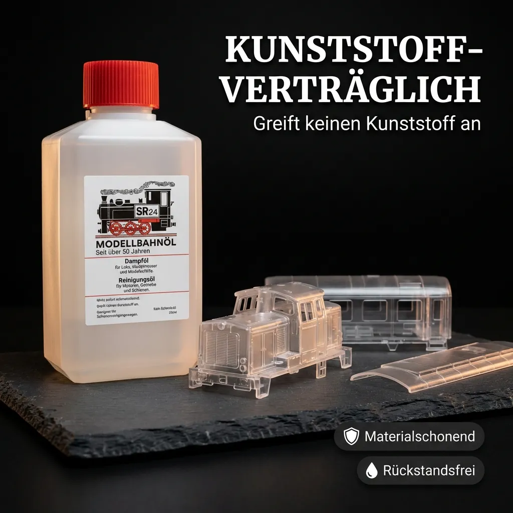 SR 24 Dampfflüssigkeit und Reinigungsöl 250 ml - Sofortige Schmutzlösung