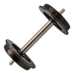 2x Metall-Scheibenradsatz 31 mm Spur-G ML-Train 88999320 - Authentische Optik und hohe Widerstandsfähigkeit