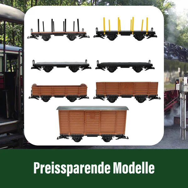 Niederbordwagen braun als Spur-G Bausatz_auswahl3