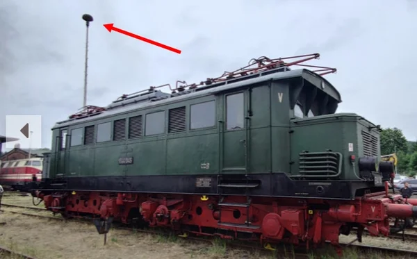 3x Bahnhofslampe DR Salatschüssel mit LED montiert Spur-G ML-Train 83808316_auswahl6