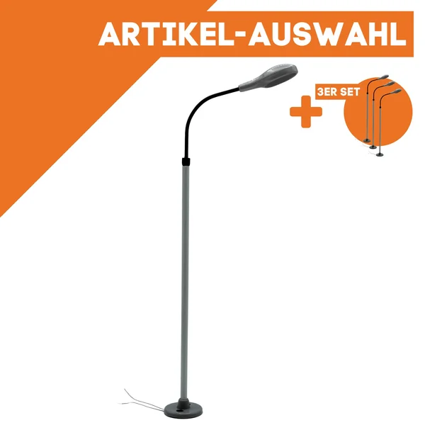 Lampe Leipziger Tropfen 1-armig für LGB-Anlagen Spur-G ML-Train
