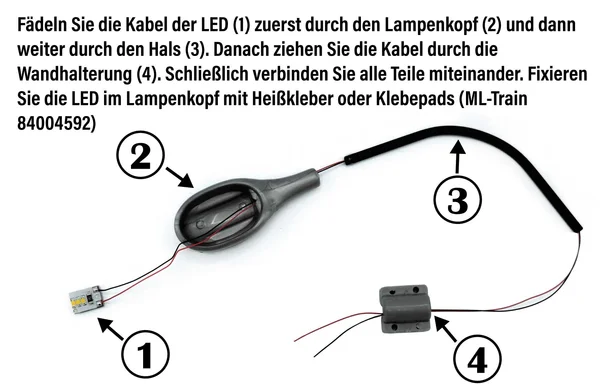 3x Wandlampe Leipziger Tropfen für LGB-Anlagen Spur-G ML-Train 83802188_auswahl12