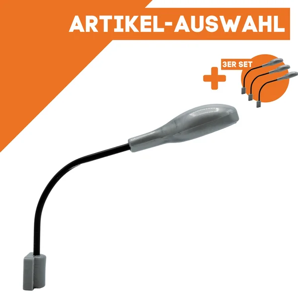 Wandlampe Leipziger Tropfen für LGB-Anlagen Spur-G ML-Train