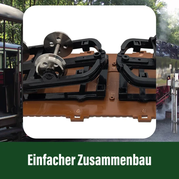Feldbahn-Güterwagen gedeckt in braun als Bausatz Spur G ML-Train 88919394_auswahl11