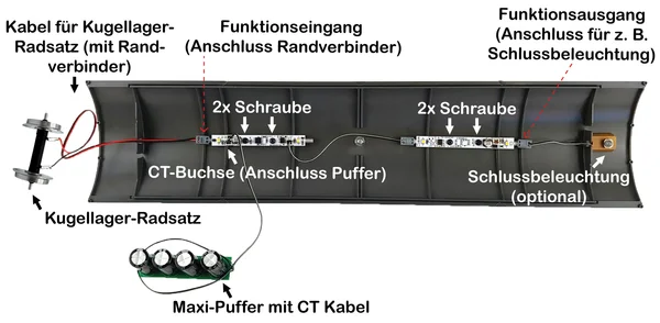 4x Radsatz kugelgelagert stromführend aus Edelstahl Spur-G ML-Train 88674034_auswahl7