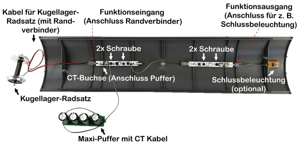 4x Radsatz für Piko 35 mm kugelgelagert stromführend Edelstahl ML-Train 88361654_auswahl8