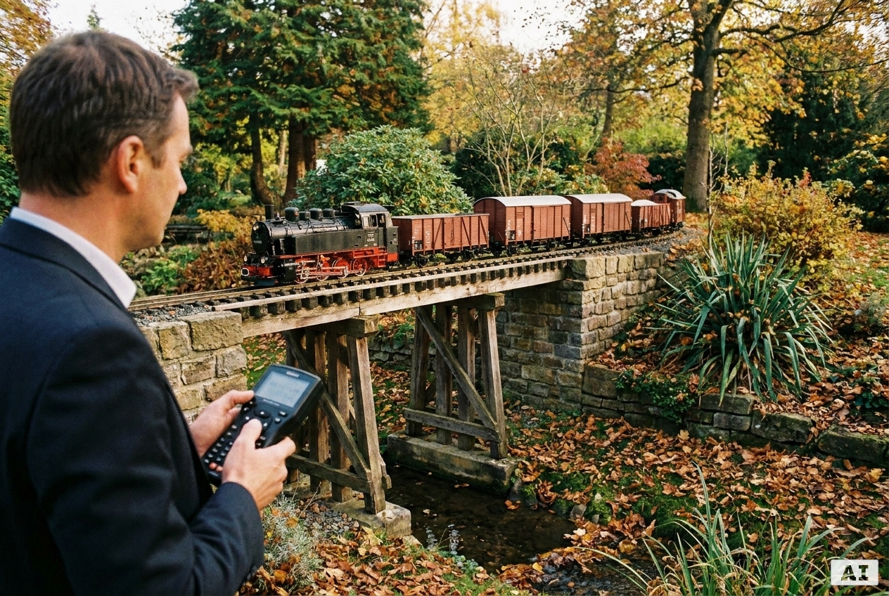 Fehlerdiagnose bei Gartenbahn Digital-Systemen mit Zentrale in der Praxis
