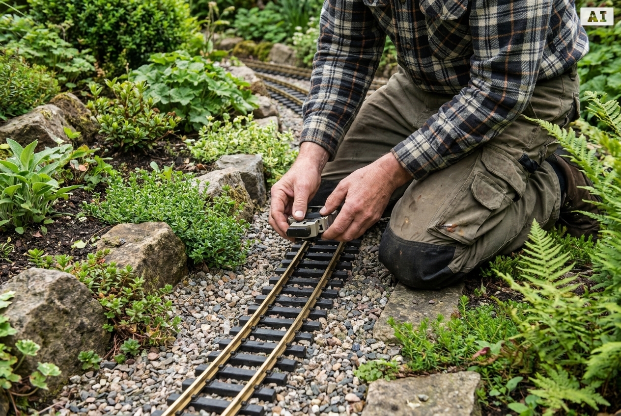 Unterschiede bei Gartenbahn Gleisen: Code 332 vs Code 250 in der Praxis