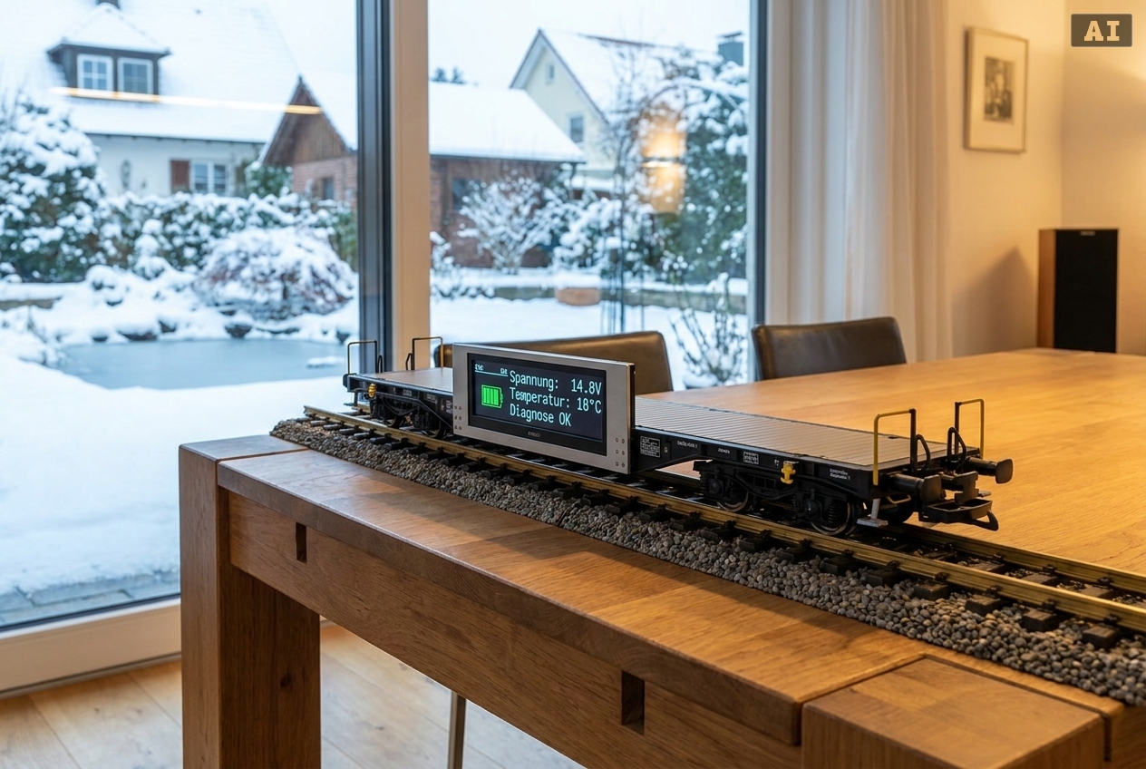 Spur g güterwagen für den garten winterfest machen in der Praxis