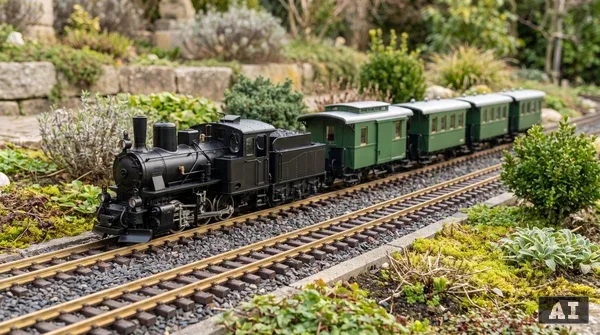 Zugbildung mit kurzen Personenwagen für die HSB Gartenbahn