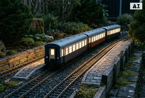 Wie verlege ich Gleise für Gartenbahn im Garten richtig in der Praxis