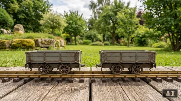 Unterschied Spur G Feldbahnwagen und Regelspur Güterwagen