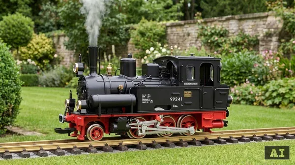 Wie viel Wasser füllt man in den Tank einer Gartenbahn Dampflok?