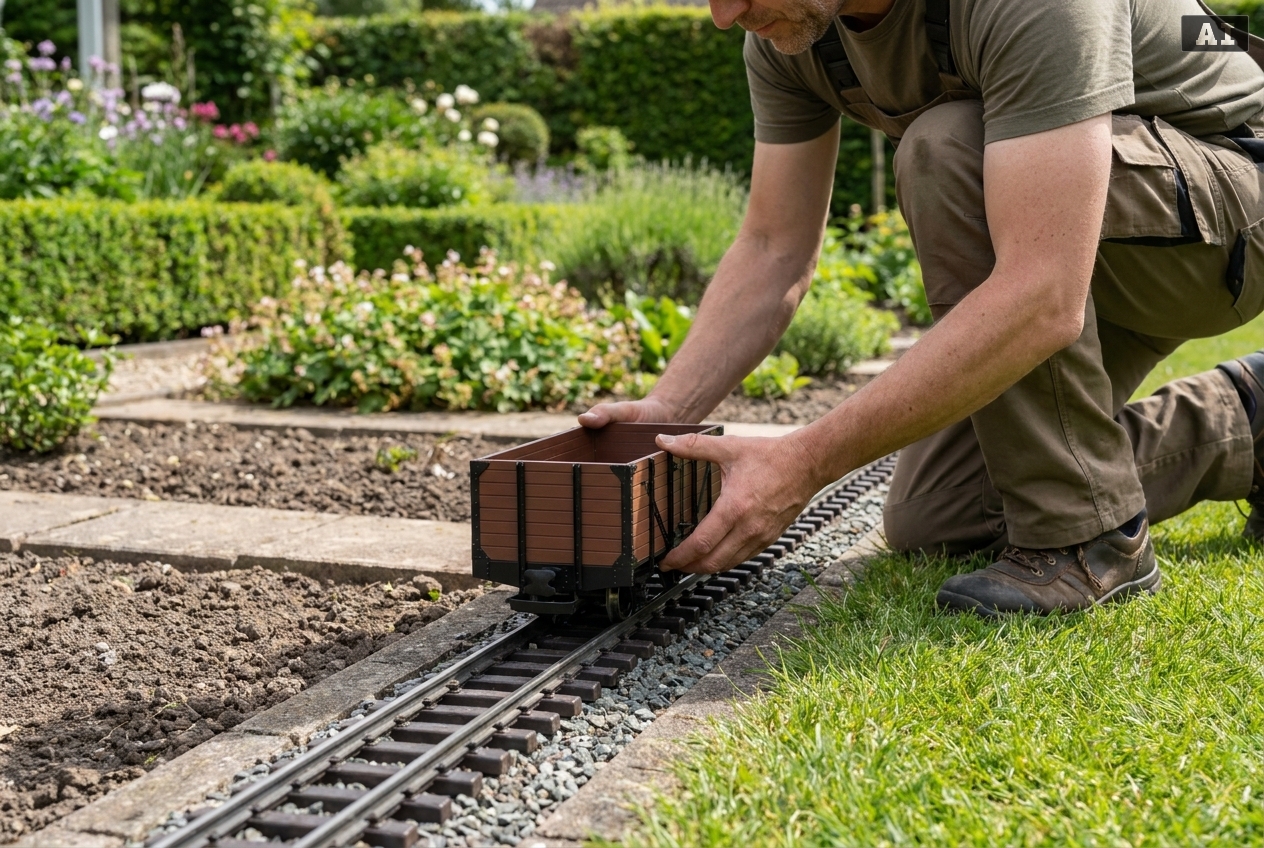 Feldbahnwagen spur g wetterfest machen für den garten in der Praxis