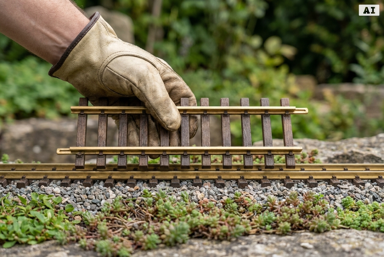 Vorwiderstand oder Konstantstromquelle für LED Lichtleisten Gartenbahn – Detailansicht